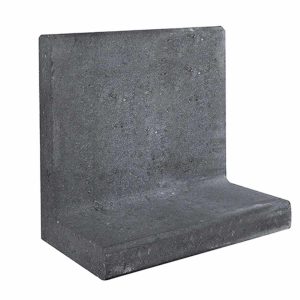 L-element 50x30x50cm zwart