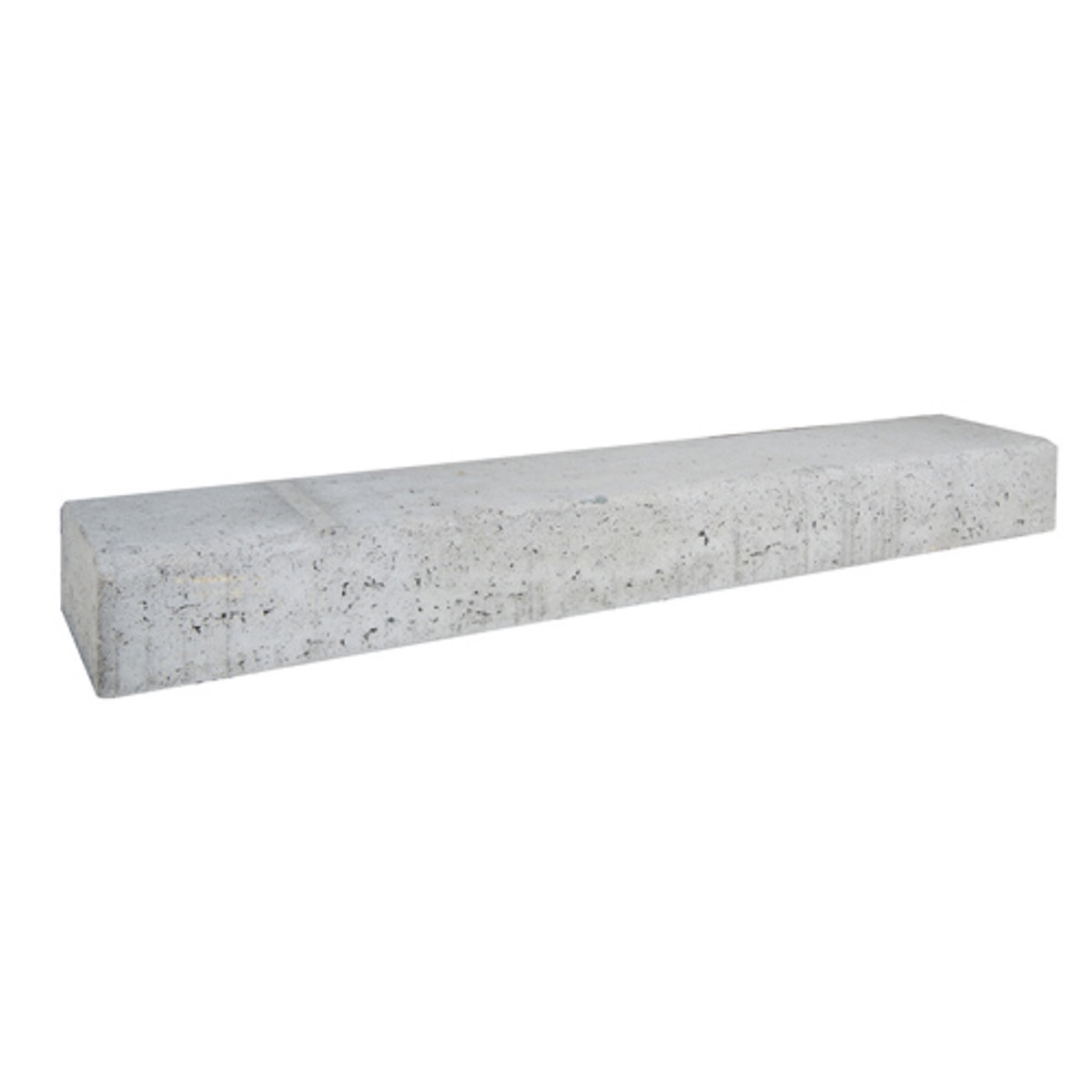 Retro betonbiels 120x20x12 cm grijs